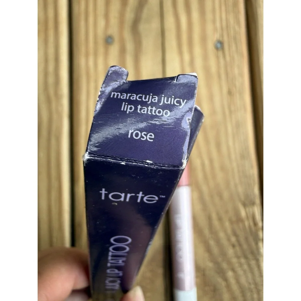 Lot Of 2 Tarte Maracuja Juicy Lip Tattoo Duo Lotus/Rose New